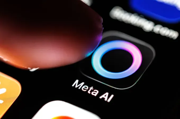 07 March 2026, Bavaria, Munich: The logo of the Meta AI app can be seen on the display of a smartphone on March 7, 2026, while a finger taps on the application's icon. Meta AI is an AI-suppor