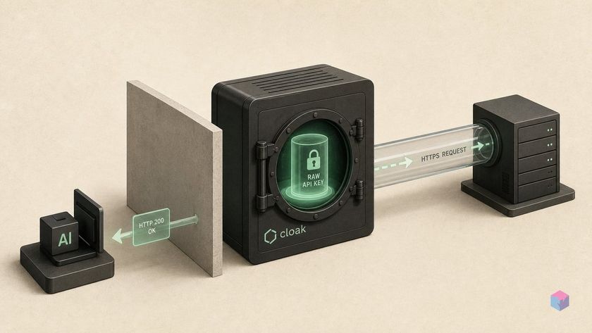 Cloak's daemon owns the HTTPS — raw vault values never exit