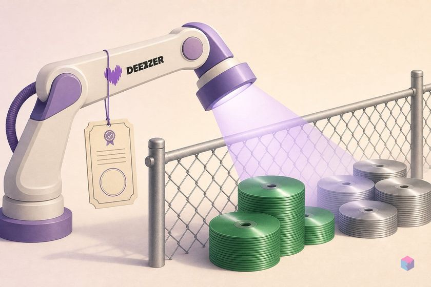 Deezer's Detector Crosses to Spotify. The 99.8% Is Unaudited.