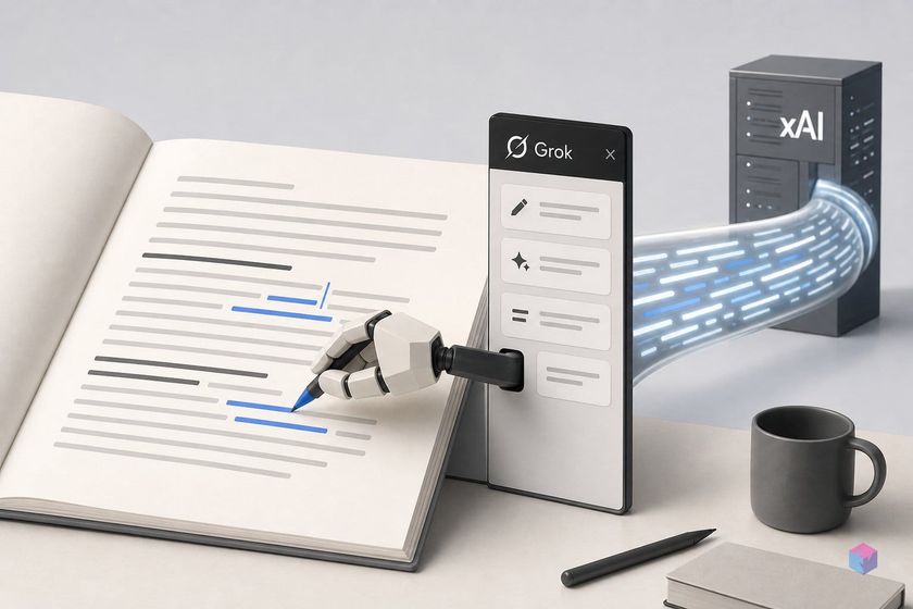 Grok now edits your Word doc — and sends it to xAI servers