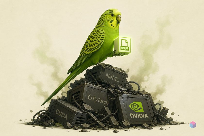 NeMo out, GGUF in: how parakeet.cpp ports NVIDIA ASR to C++